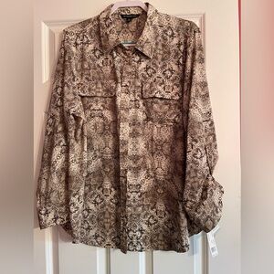 Zac & Rachel blouse animal print